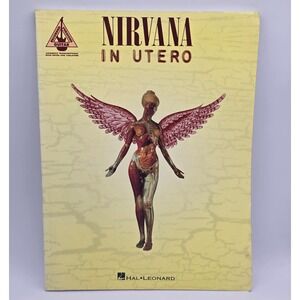 Nirvana In Utero Guitar TAB Songbook Guitar Recorded Versions Sheet Music 1994